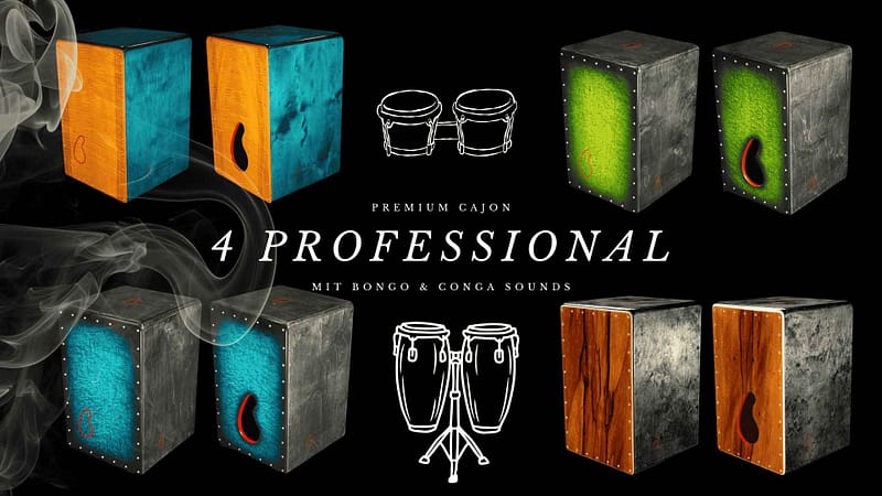 Premium Cajons 4 Professional