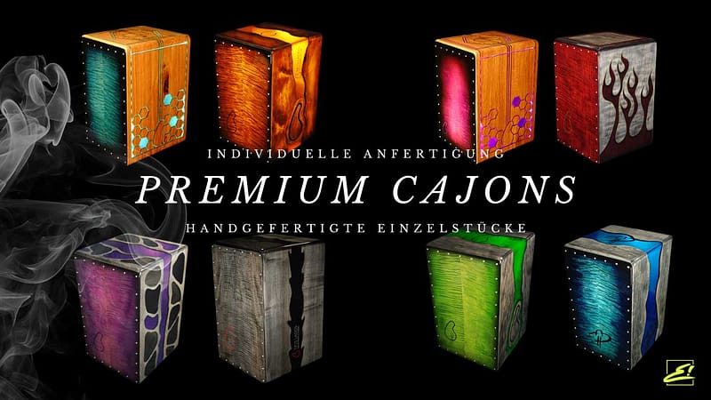 Cajons von tres lados bei Emmerich Art